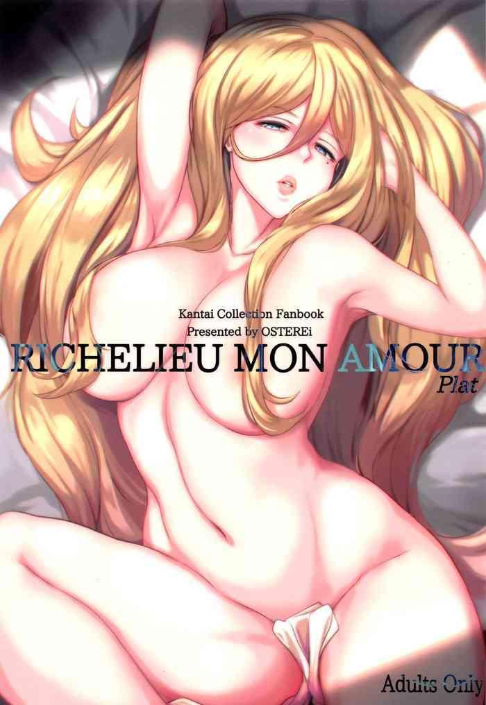 Mother fuck RICHELIEU MON AMOUR Plat | Richelieu My Love Dish- Kantai collection hentai Doggystyle