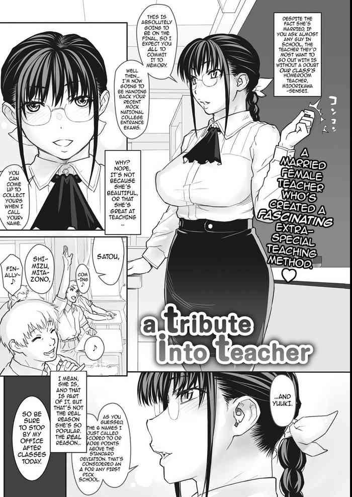 Hot a tribute into teacher Transsexual