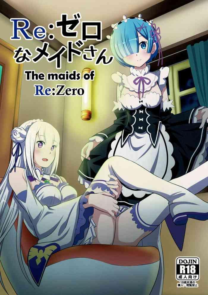 Hairy Sexy Re:Zero na Maid-san | The Maids of Re:Zero- Re zero kara hajimeru isekai seikatsu hentai Masturbation