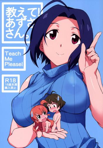 Eng Sub Oshiete! Azusa-san. | Teach Me Please!- The idolmaster hentai Digital Mosaic