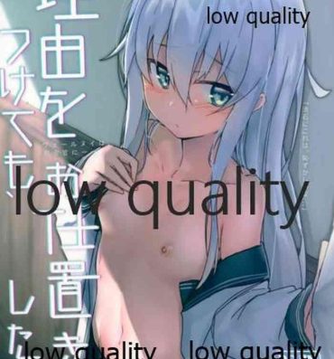 Kinky Riyuu o Tsukete mo, Verniy wa Shireikan ni Oshioki Shitai- Kantai collection hentai Hot Naked Women