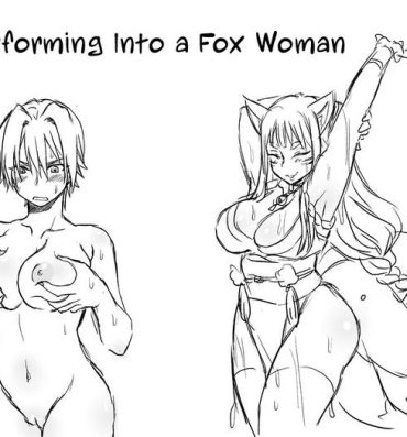 Bailando Transforming Into A Fox Girl | Kitsune Nyotaika Mono- Original hentai Adult