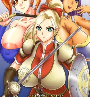 Free Amature HEROINES vs MONSTERS- Dragon quest heroes hentai Reality Porn