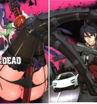 Outdoor Kiss of the Dead- Highschool of the dead hentai Fucking Pussy