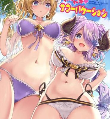 Nipple Narmaya & Jeanne to Dokidoki Summer Vacation | Narmaya & Jeanne's Passionate Summer- Granblue fantasy hentai 1080p