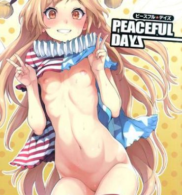 Real Amateurs PEACEFUL DAYS- Touhou project hentai Gay Theresome